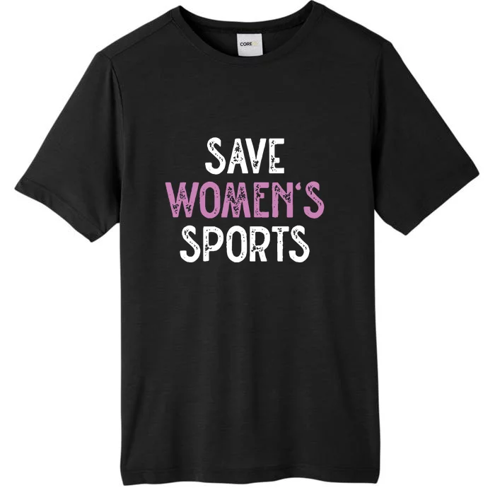 Save Womens Sports Support Riley Gaines ChromaSoft Performance T-Shirt