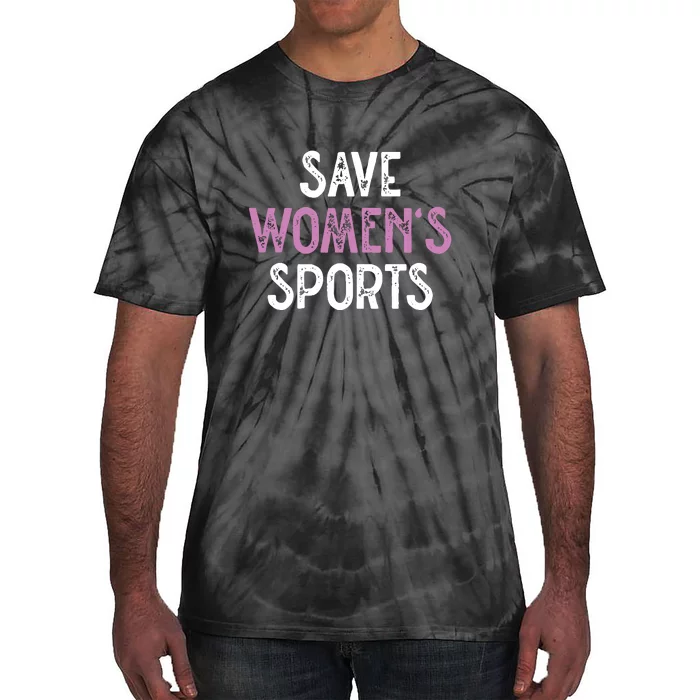 Save Womens Sports Support Riley Gaines Tie-Dye T-Shirt