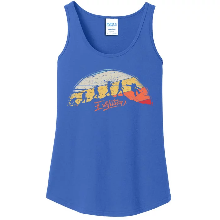 Snowboard Winter Skiing Sports Ski Evolution Gift Ladies Essential Tank