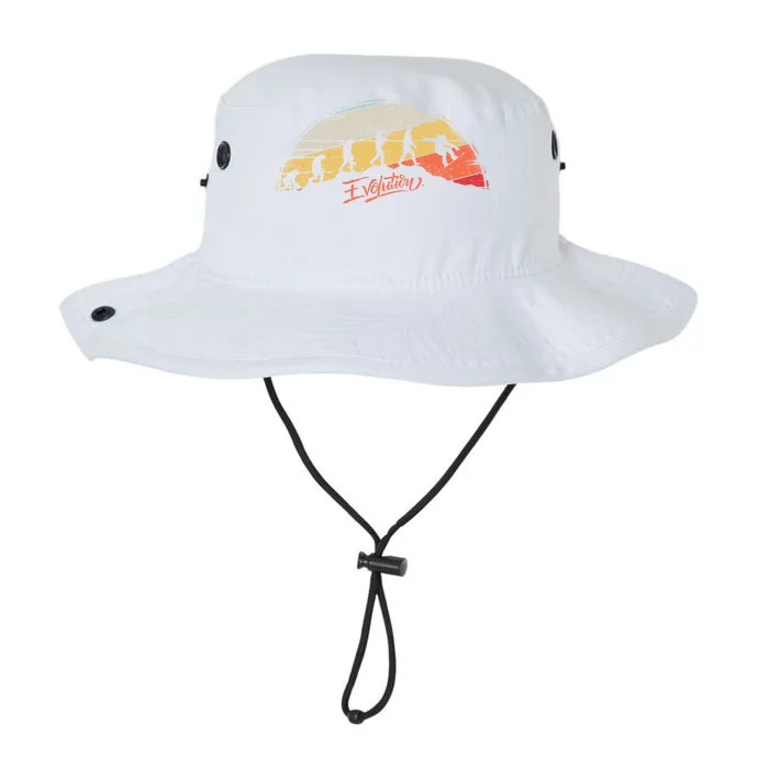 Snowboard Winter Skiing Sports Ski Evolution Gift Legacy Cool Fit Booney Bucket Hat