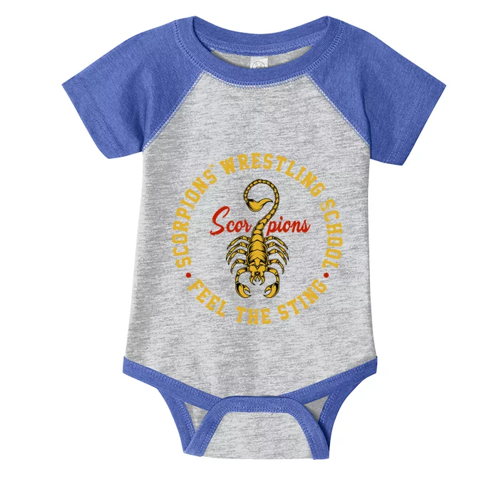 Scorpions Wrestling School Cute Gift Infant Baby Jersey Bodysuit