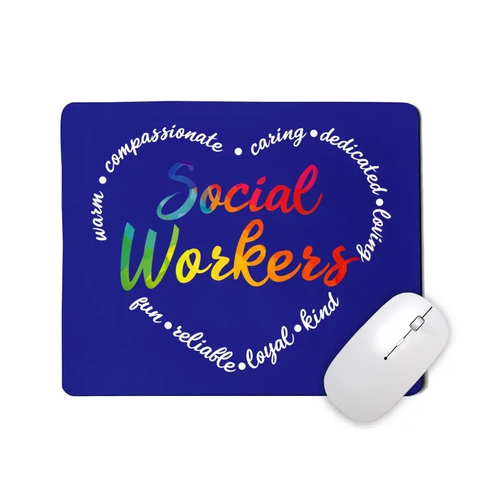 Social Worker Social Work Caseworker Public Servant Themed Gift Mousepad