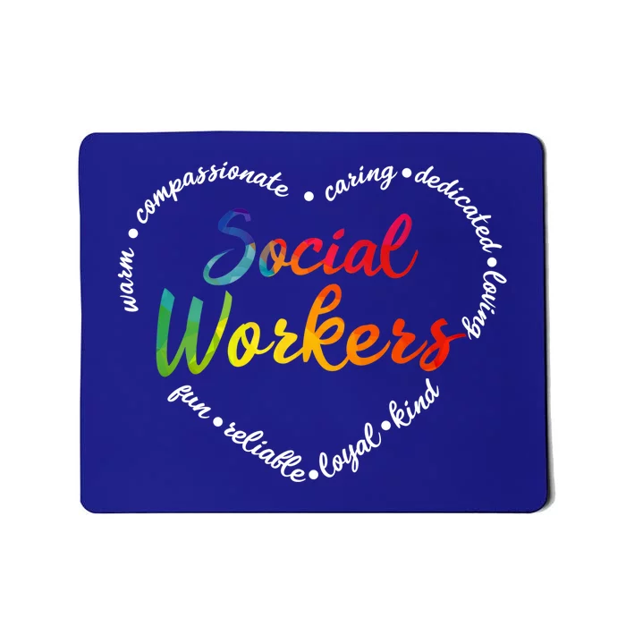 Social Worker Social Work Caseworker Public Servant Themed Gift Mousepad