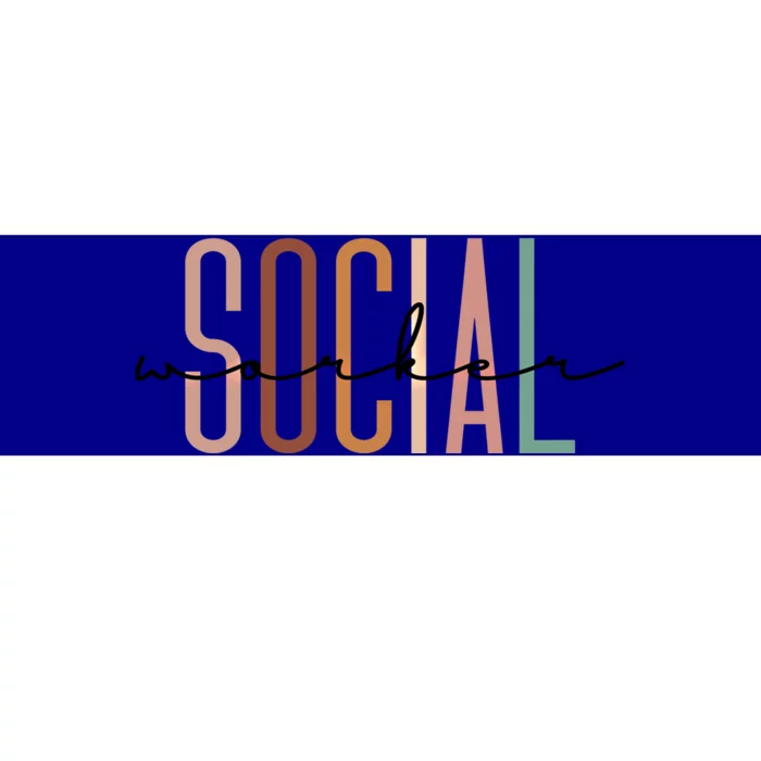 Social Worker Social Work Life Coworker Gift Bumper Sticker