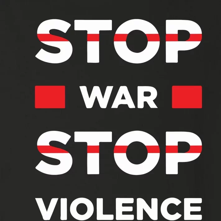 Stop War Stop Violence Toddler Long Sleeve Shirt