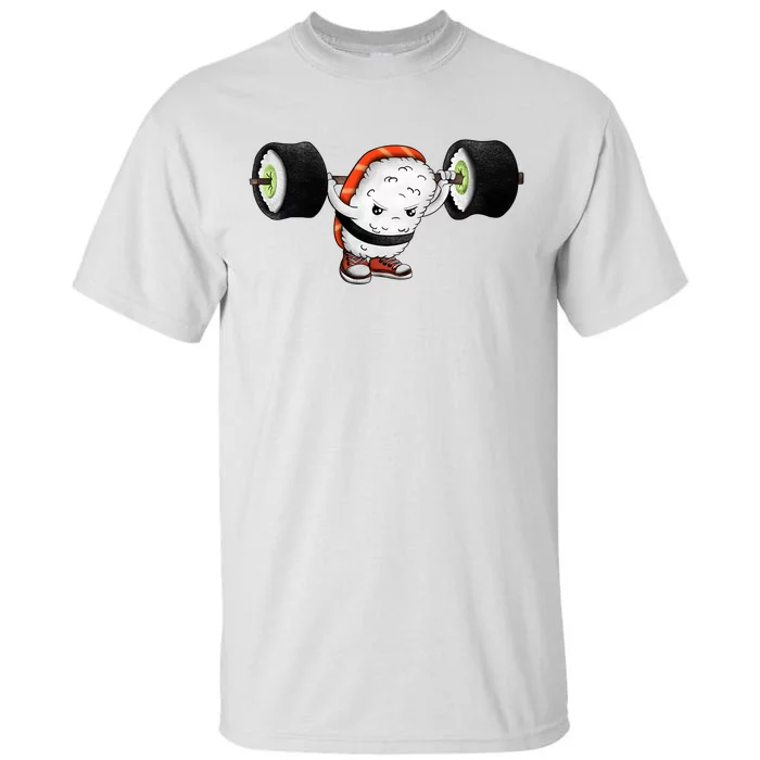 Sushi Weightlifting Tall T-Shirt