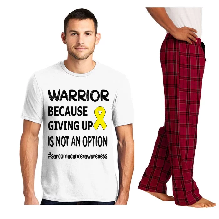 Sarcoma Warrior Sarcoma Cancer Survivor Gift Pajama Set