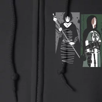 Souls Waifus Full Zip Hoodie