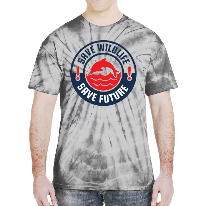 Save Wildlife Save Future Tie-Dye T-Shirt