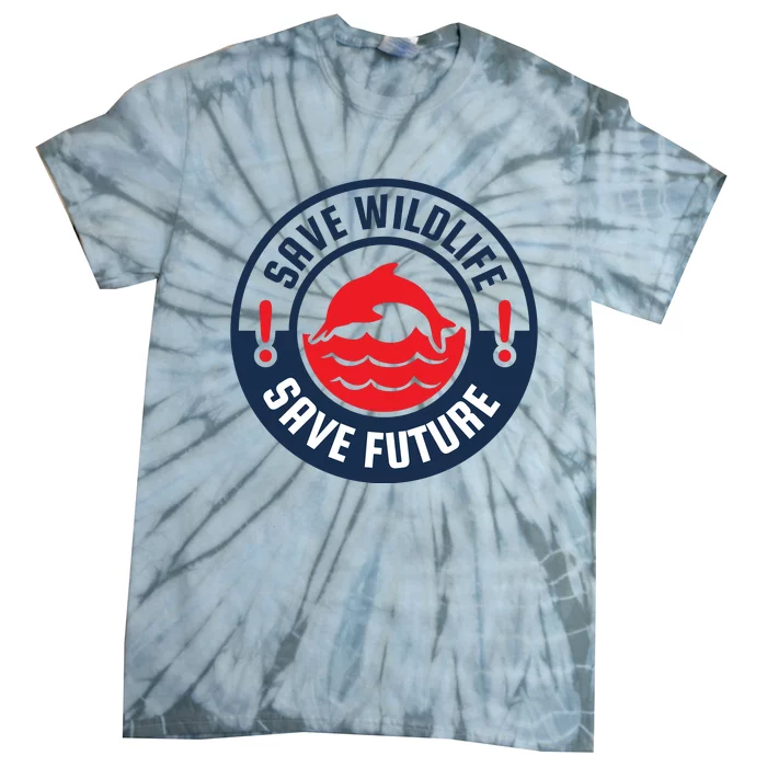 Save Wildlife Save Future Tie-Dye T-Shirt