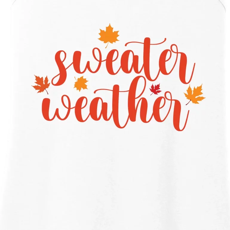 Sweater Weather Ladies Essential Tank