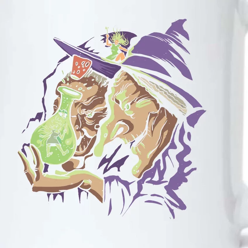 Scary Witch Black Color Changing Mug