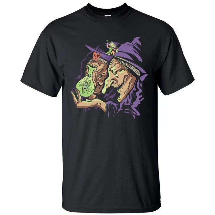 Scary Witch Tall T-Shirt