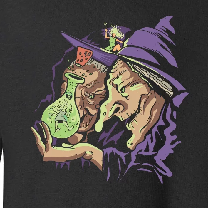 Scary Witch Toddler Sweatshirt