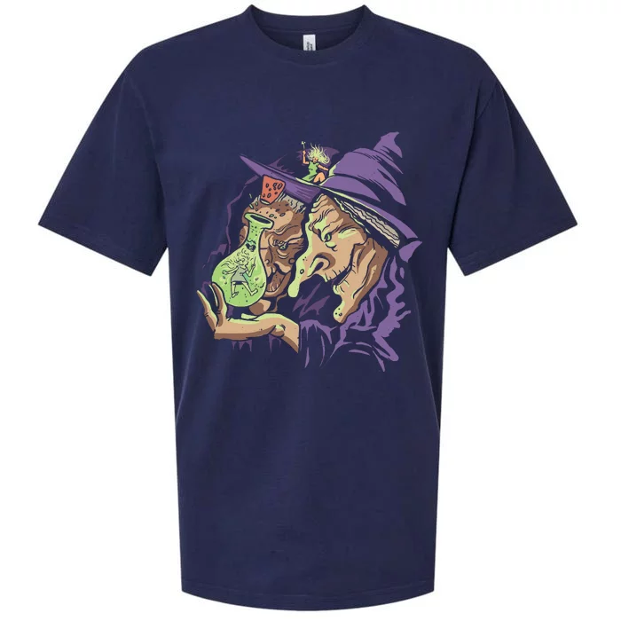 Scary Witch Sueded Cloud Jersey T-Shirt