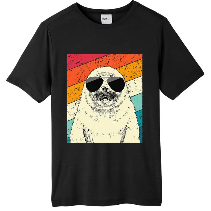 Seal With Sunglasses Animal Lovers ChromaSoft Performance T-Shirt