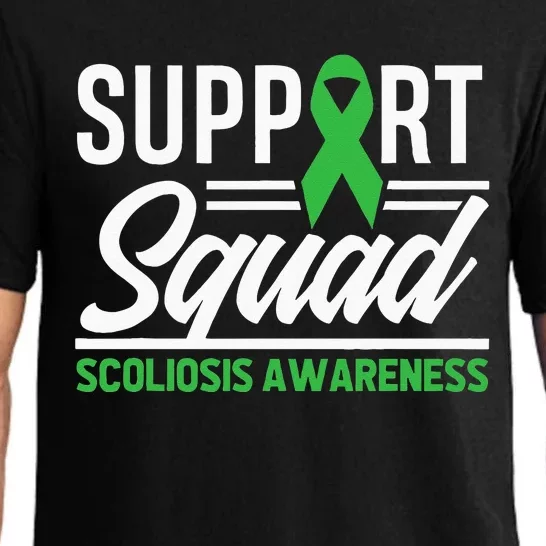 Scoliosis Warrior Support Squad Scoliosis Awareness Pajama Set