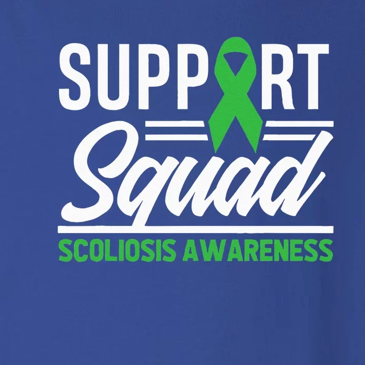 Scoliosis Warrior Support Squad Scoliosis Awareness Toddler Long Sleeve Shirt