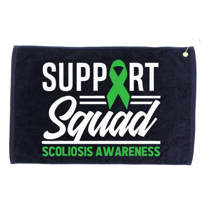 Scoliosis Warrior Support Squad Scoliosis Awareness Grommeted Golf Towel