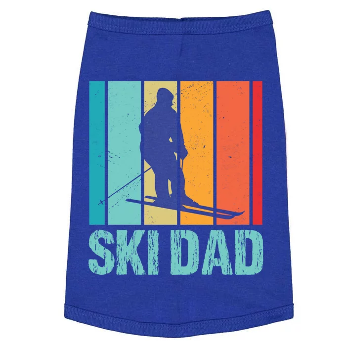 Ski Winter Skiing Ski Dad Cute Gift Doggie Tank