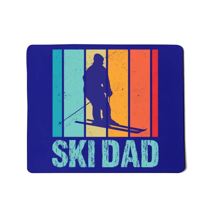 Ski Winter Skiing Ski Dad Cute Gift Mousepad