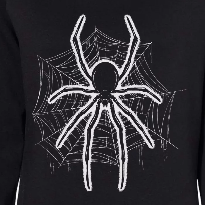 Spider Web Spider Lover Gift Lazy Halloween Costume Womens California Wash Sweatshirt