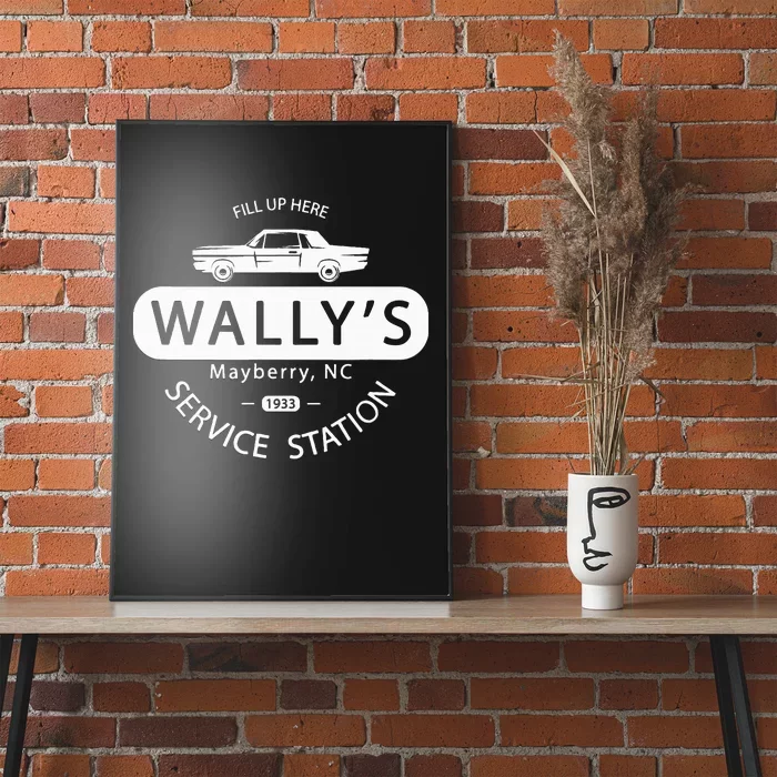 Show Wallys Service Station Poster