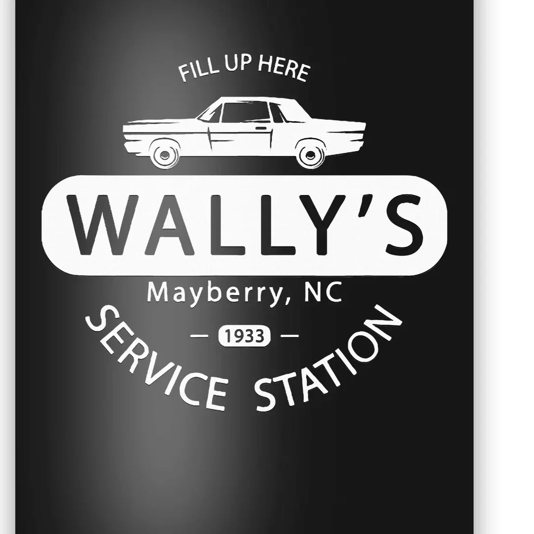 Show Wallys Service Station Poster