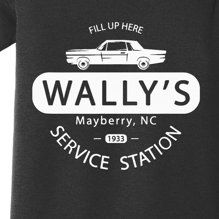 Show Wallys Service Station Baby Bodysuit