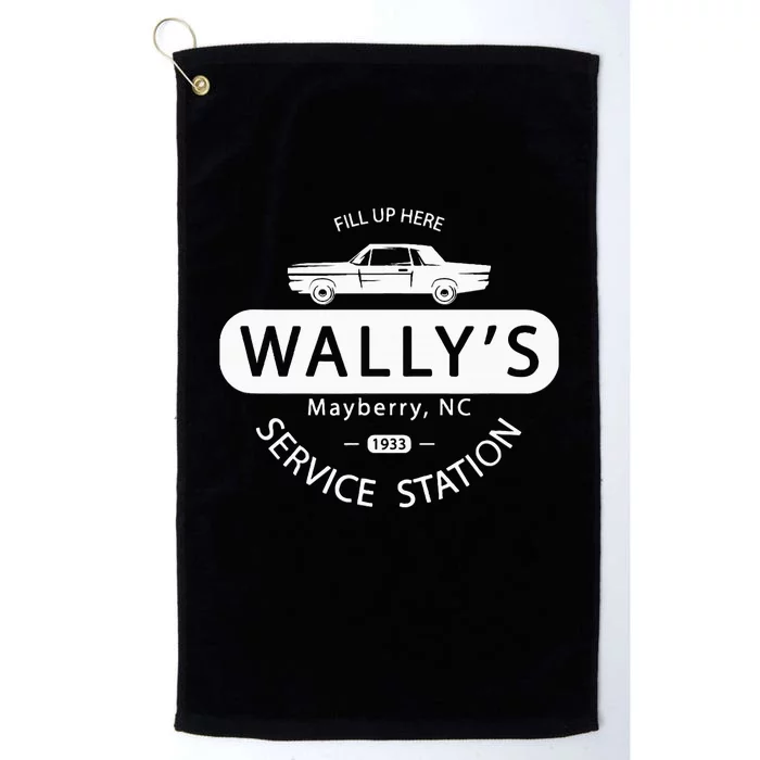 Show Wallys Service Station Platinum Collection Golf Towel