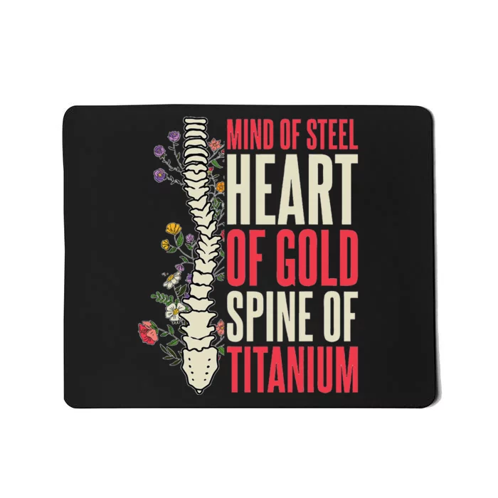 Scoliosis Warrior Scoliosis Surgery Recovery Mousepad