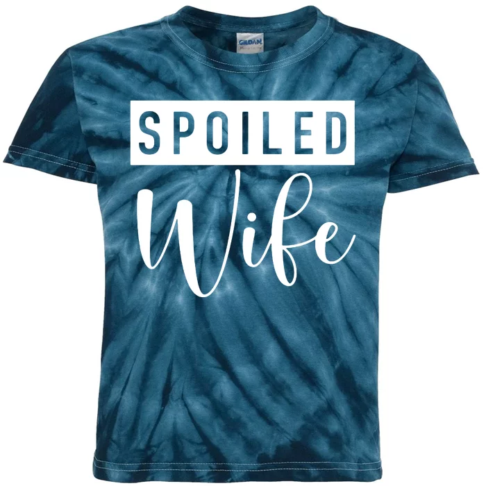 Spoiled Wife Kids Tie-Dye T-Shirt