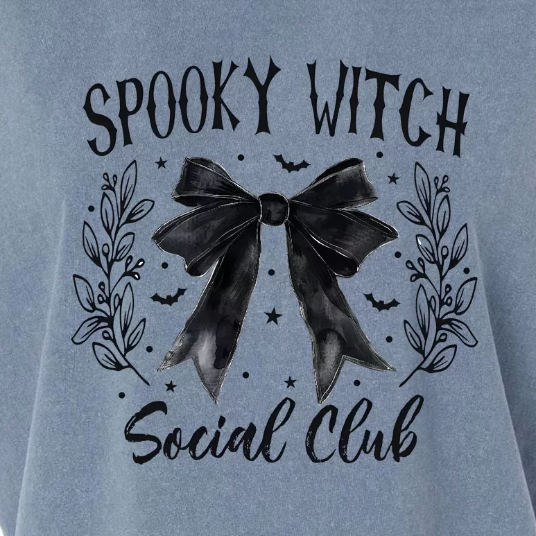 Spooky Witch Social Club Garment-Dyed Women's Muscle Tee