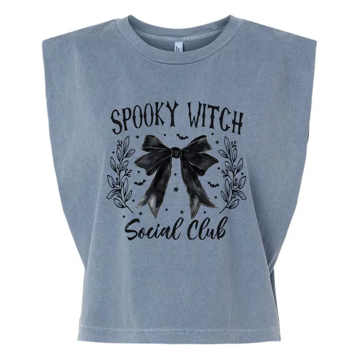 Spooky Witch Social Club Garment-Dyed Women's Muscle Tee