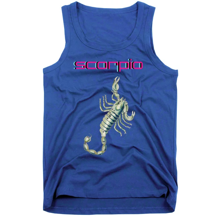 Scorpio With Scorpion Gift Tank Top