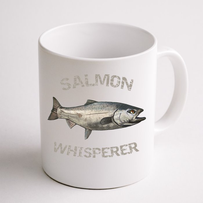 Salmon Whisperer Salmon Fishing Front & Back Coffee Mug