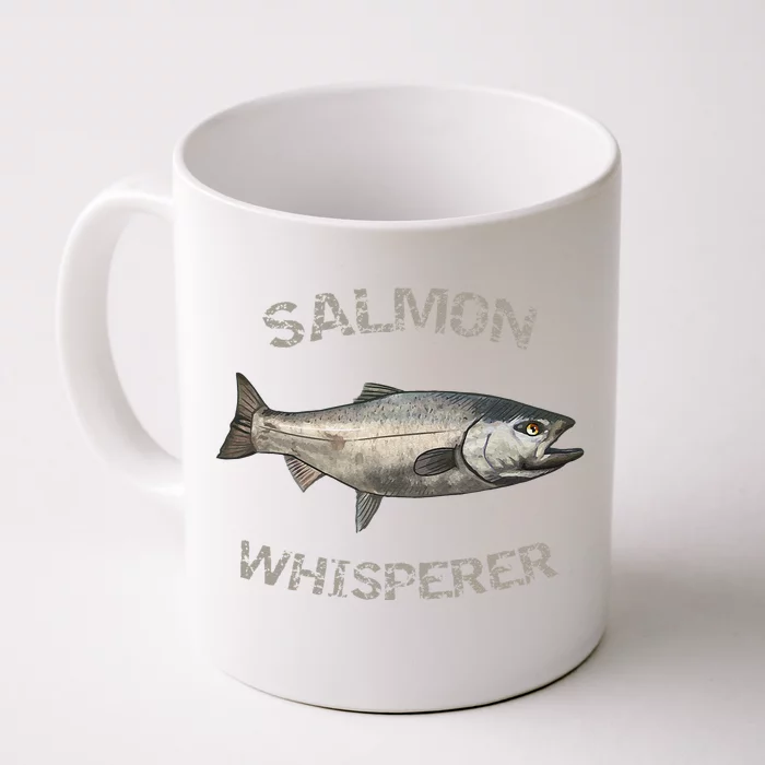 Salmon Whisperer Salmon Fishing Front & Back Coffee Mug