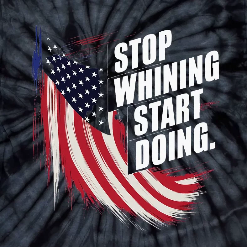 Stop Whining Start Doing Funny Motivational Workout Tie-Dye T-Shirt