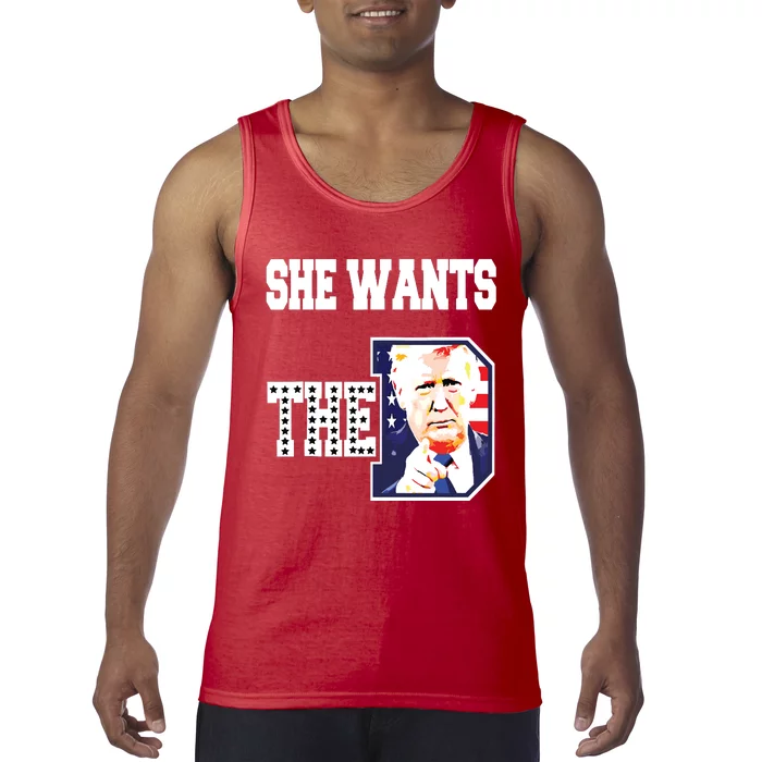 She Wants The D Donald Trump 2024 Tank Top