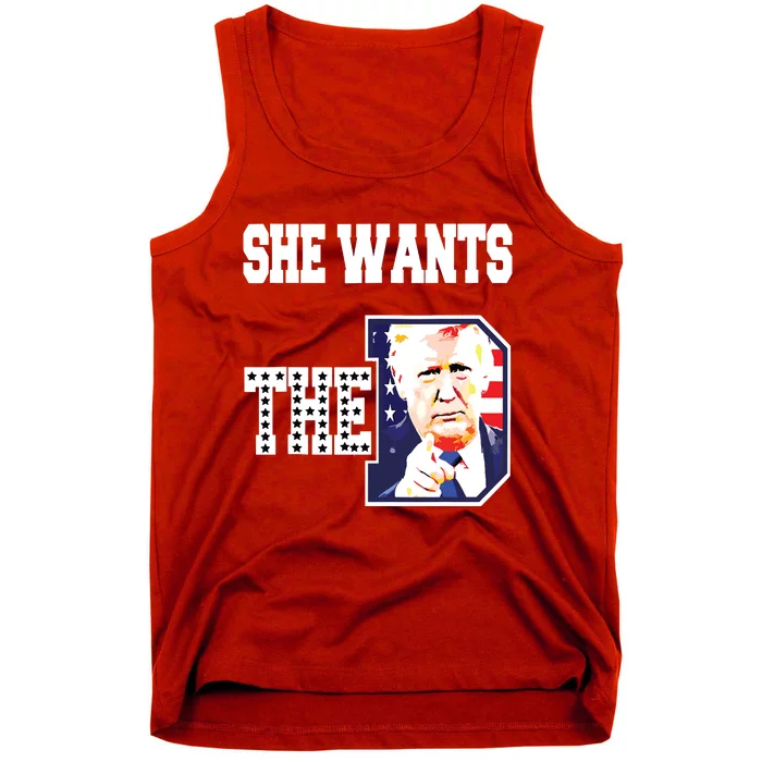 She Wants The D Donald Trump 2024 Tank Top