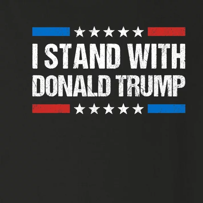 Stand With Trump Support Our President Donald Trump, Trump Indicted Toddler Long Sleeve Shirt