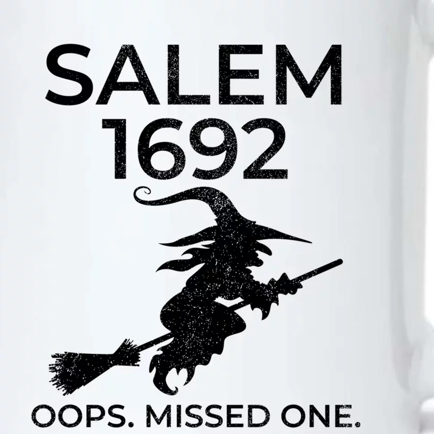 Salem Witch Trials 1692 Oops You Missed One Halloween Gift Black Color Changing Mug