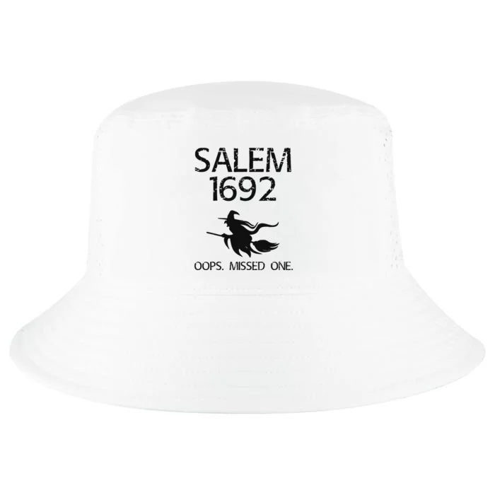 Salem Witch Trials 1692 You Missed One Witch Halloween Cool Comfort Performance Bucket Hat