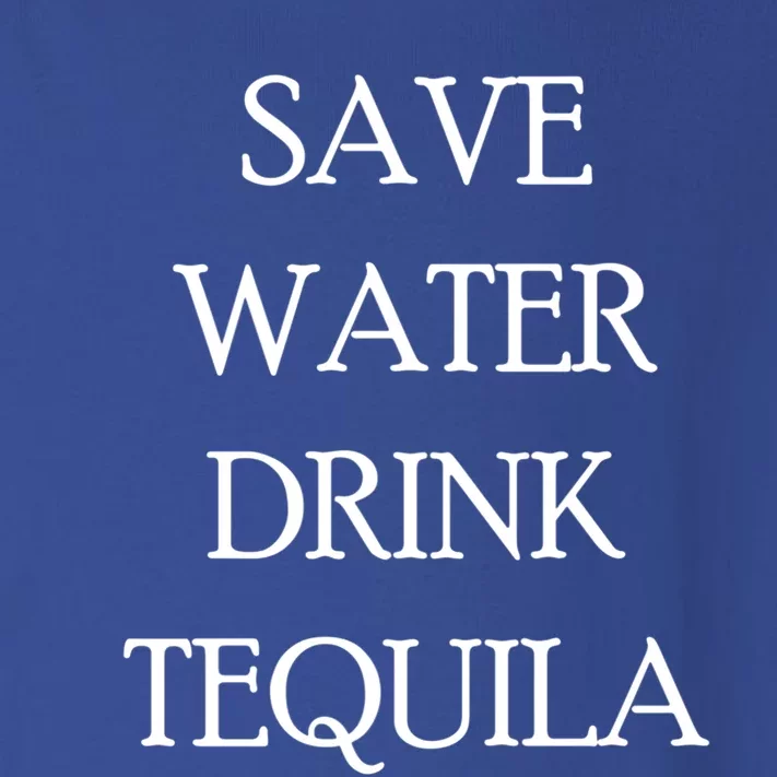 Save Water Tequila Great Gift Funny Beer Lovers Gift Toddler Long Sleeve Shirt