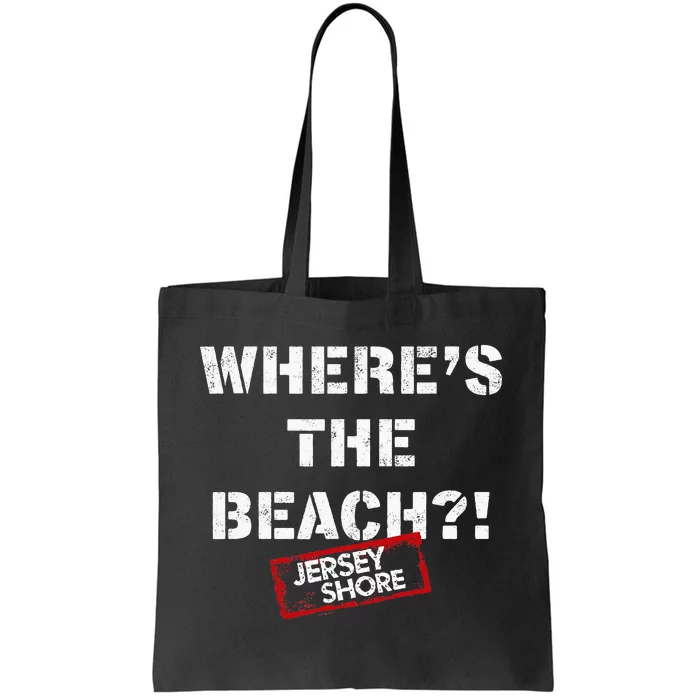 Shore Wheres The Beach Tote Bag