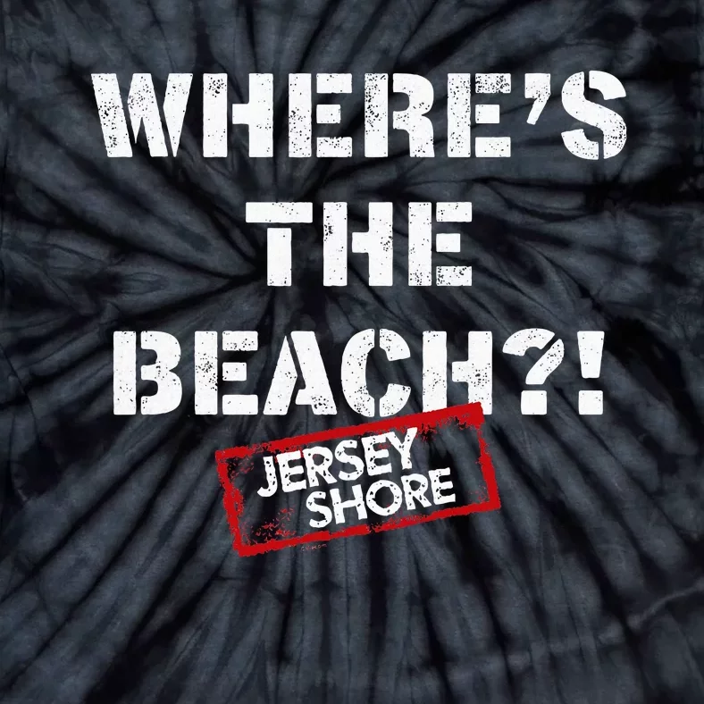 Shore Wheres The Beach Tie-Dye T-Shirt