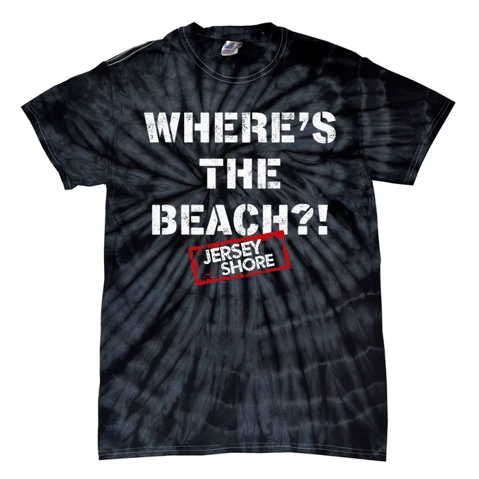 Shore Wheres The Beach Tie-Dye T-Shirt