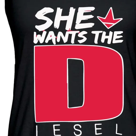 She Wants The Diesel Ladies Essential Flowy Tank