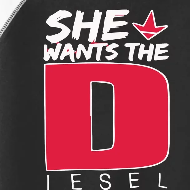 She Wants The Diesel Toddler Fine Jersey T-Shirt