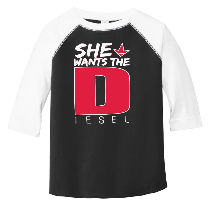 She Wants The Diesel Toddler Fine Jersey T-Shirt